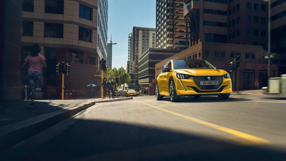Peugeot dans la ville